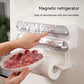 3-in-1 Aluminum Film Wrap Cutter & Wall Mount Dispenser