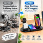 100W 4-in-1 Wireless Charger Dock — iPhone 16–12, Apple Watch, AirPods Pro 2/1, Fast Charging Station