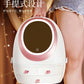 Cosmetic Storage Box with Mirror & LED Light | Rotating Transparent Organizer