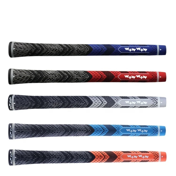 WOW WOW Cord Golf Grips – Non-Slip Rubber & Cord Grips for Driver, Irons & Fairway Woods