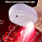 Micro-Mist Self-Cleaning Hair Brush | Electric Steam Spray Comb with Red Light Scalp Therapy