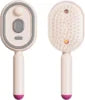 Micro-Mist Self-Cleaning Hair Brush | Electric Steam Spray Comb with Red Light Scalp Therapy
