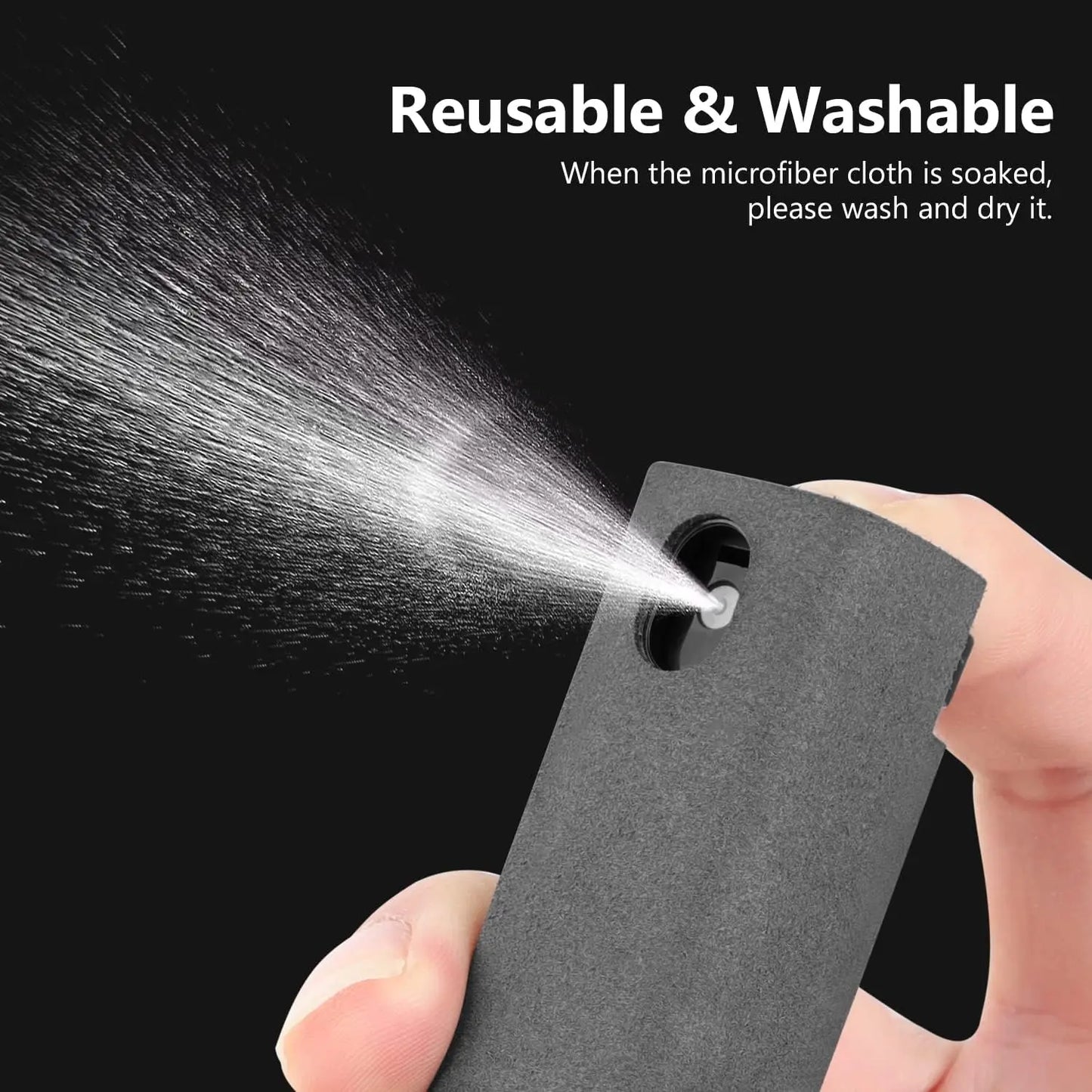 Smartphone Screen Cleaner Set – Microfiber Cloth + Cleaning Brush for Apple Devices