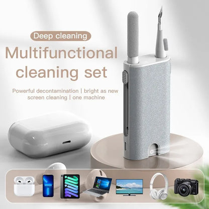 5 in 1 Bluetooth Earphone Cleaner Set Phone Laptop Screen Earbuds Case Cleaning Brush Pen Kit for