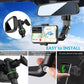 Retractable Rearview Mirror Phone Holder – Universal 360° Pivot for Cars, Trucks, SUVs