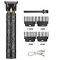 Cordless Hair Clipper Vintage Trimmer — USB Fast Charging, Portable