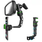 Retractable Rearview Mirror Phone Holder – Universal 360° Pivot for Cars, Trucks, SUVs