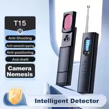 Hidden Camera Detector Anti-Spy Car GPS Tracker Listening Device Bug RF Wireless All Signal Scanner Gadget