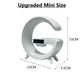 G Shaped Bluetooth Speaker Wireless Charger with RGB Night Light