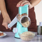 3-in-1 Manual Rotary Cheese Grater for Vegetable Cutter Potato Slicer Multifunctional