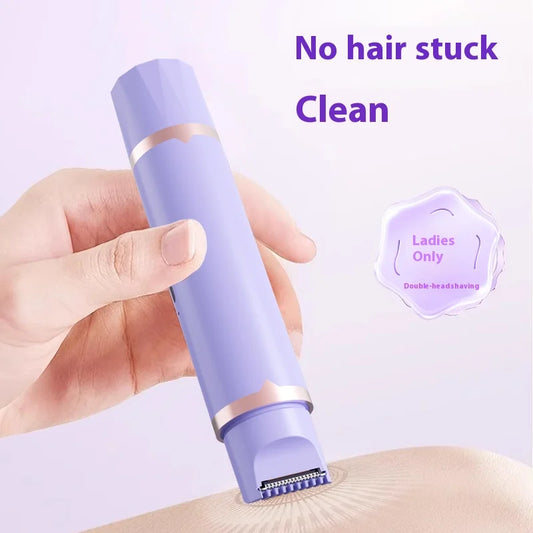 All-in-One Double-Head Trimmer for Face, Body & Sensitive Areas