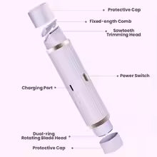 All-in-One Double-Head Trimmer for Face, Body & Sensitive Areas