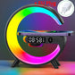 G Shaped Bluetooth Speaker Wireless Charger with RGB Night Light