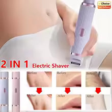 All-in-One Double-Head Trimmer for Face, Body & Sensitive Areas
