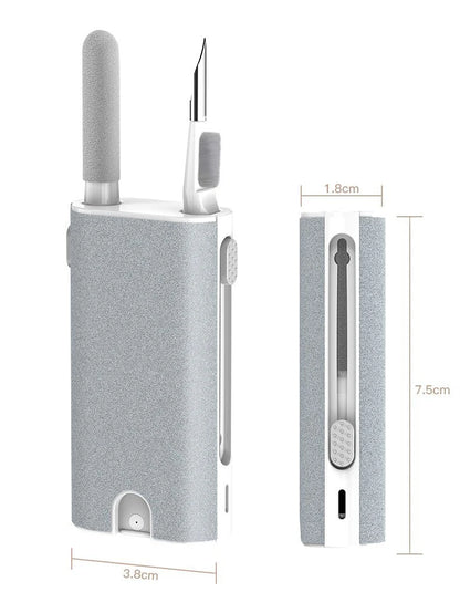 5 in 1 Bluetooth Earphone Cleaner Set Phone Laptop Screen Earbuds Case Cleaning Brush Pen Kit for