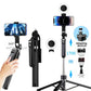 Portable Camera Tripod with Wireless Remote - 360° Rotation Stabilizer