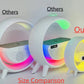 G Shaped Bluetooth Speaker Wireless Charger with RGB Night Light
