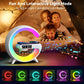 G Shaped Bluetooth Speaker Wireless Charger with RGB Night Light