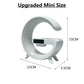 G Shaped Bluetooth Speaker Wireless Charger with RGB Night Light