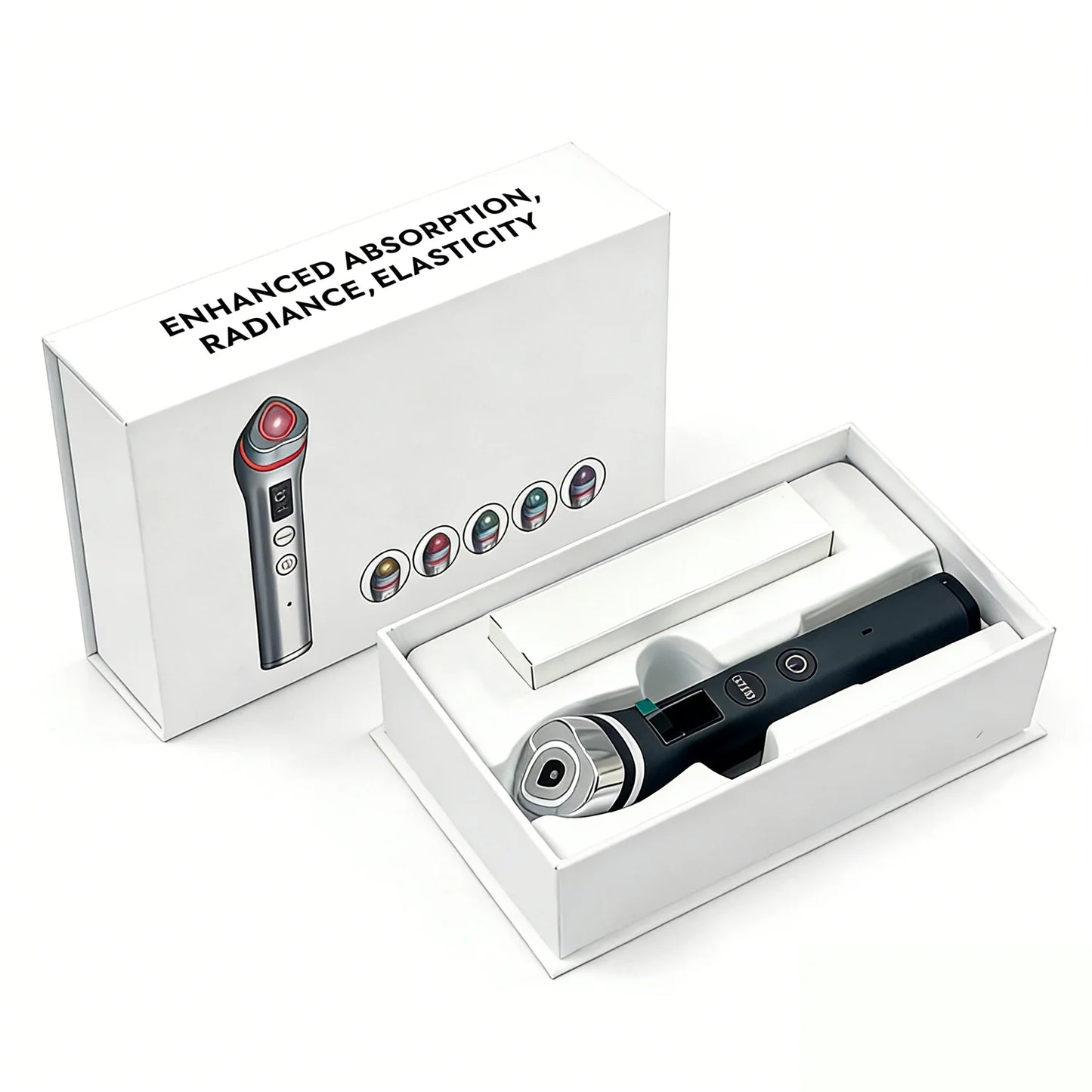 6-in-1 RF Facial Beauty Device | Anti-Aging Skin Tightening & Pore Refining Massager